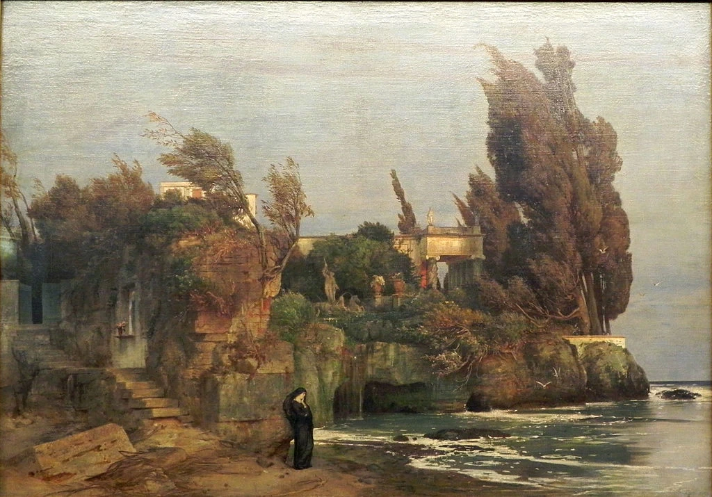 Villa sul mare - Collezione Schack, Monaco di Baviera 13
